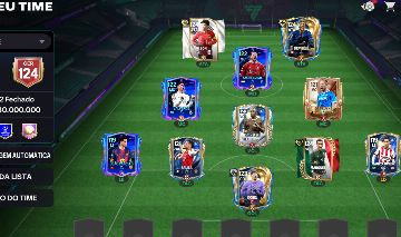 CONTA DE FC MOBILE GER 124 CONTA TOP