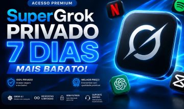 CONTA SUPER GROK PRIVADO 7 DIAS