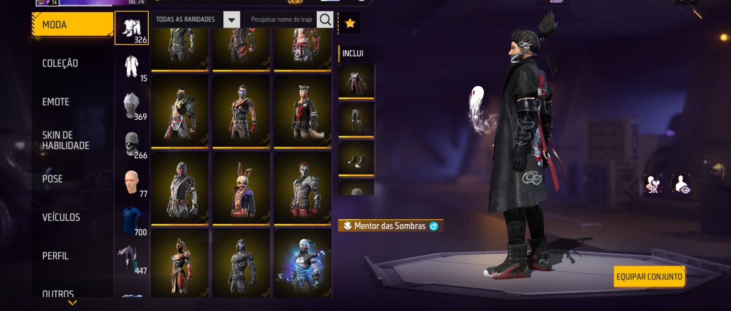 CONTA FREE FIRE QUARTO PASSE ,QUINTO PASSE,ANGELICAL E MUITO MAIS