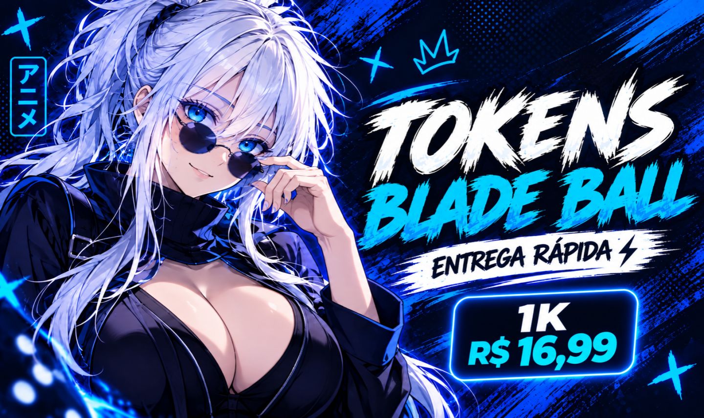 (MELHOR PREÇO) TOKENS BLADE BALL ROBLOX