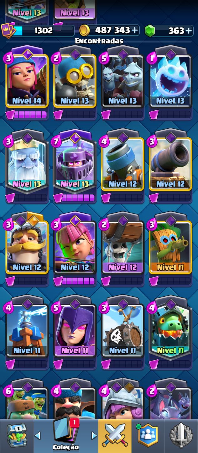 CONTA CLASH ROYALE EXCELENTE PARA VETERANOS E INICIANTES