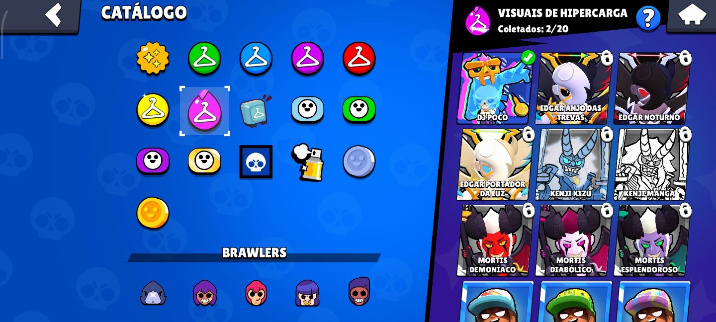 CONTA BRAWL STARS | 2K TROFÉUS