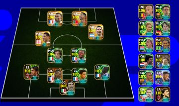 CONTA EFOOTBALL MOBILE 3328 de FORÇA - CARTAS BIG TIME, EPICOS, MELHORES DO JOGO