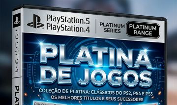 Platina de jogos PS4/PS5