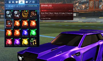 Steam Rocket league - SPARKLES RED - TAG GC 14 YELLOW - NEURAL BLACK