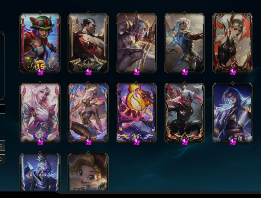 Conta de lol mais vava