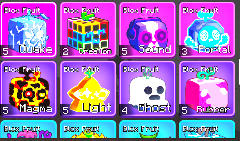 Parando de Jogar - Frutas Físicas - Blox Fruits