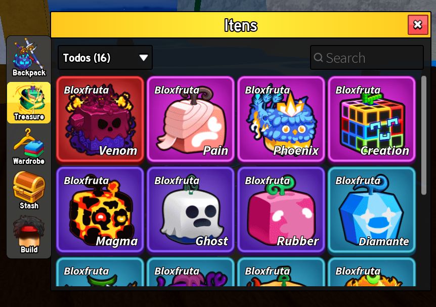 CONTA DE BLOX FRUITS COM DARK BLADE E NOTIFICADOR DE FRUTAS E 2X MONEY
