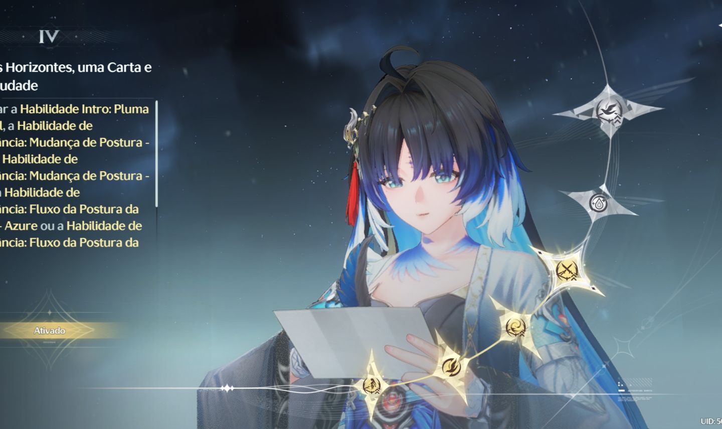 Conta wuthering com yanyang s4+ arma+ rebbeca
