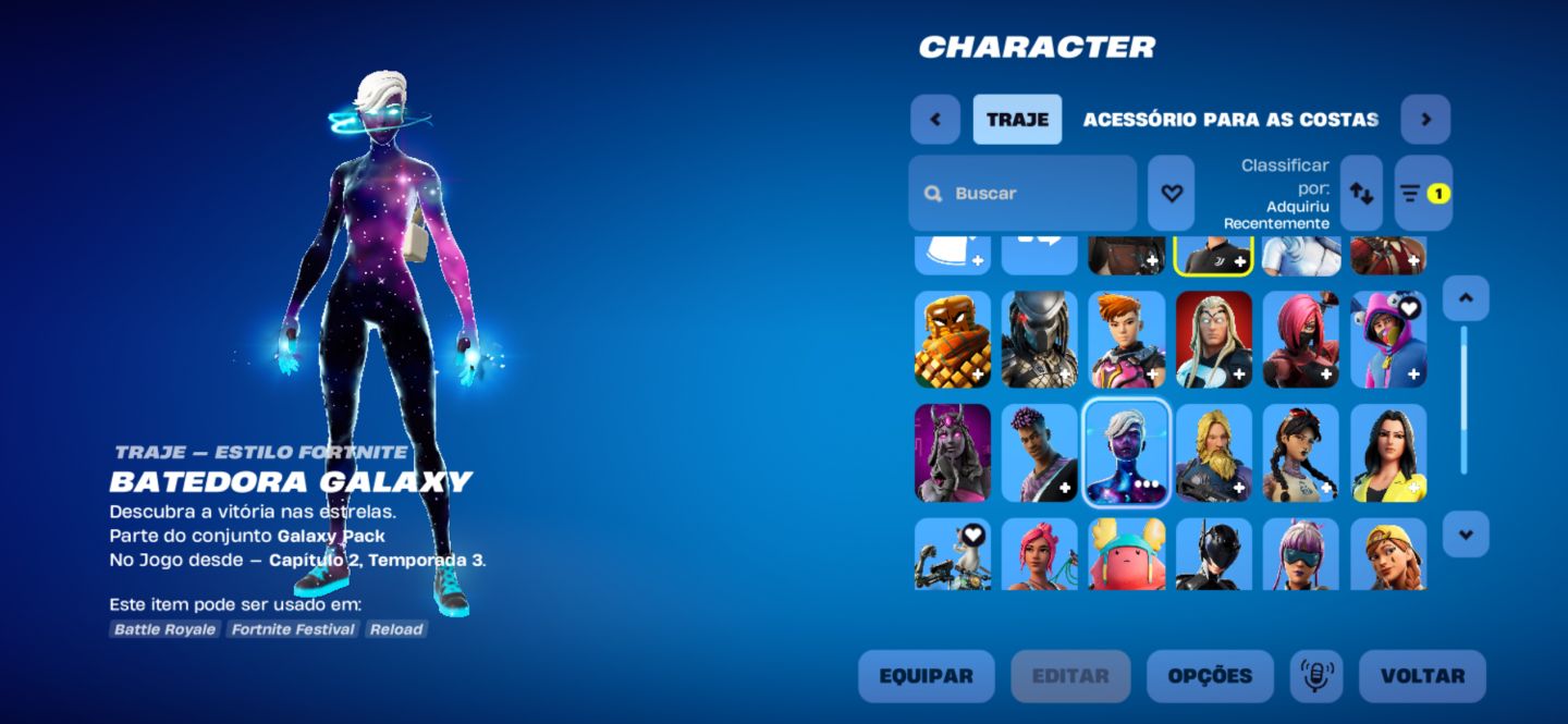 CONTA COM SKIN DO MILAN E PASSES ANTIGOS