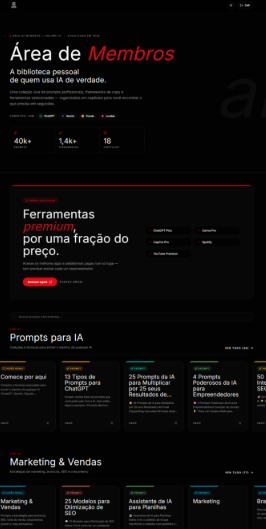 [MAIS VENDIDO] PACK DE PROMPTS CHATGPT: 40K PROMPTS + 1.4K DE IA