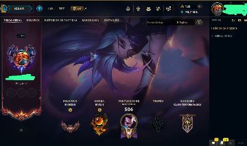 (PROMOÇÃO) Conta League of legends!! Upada a mão, totalmente full acesso!!