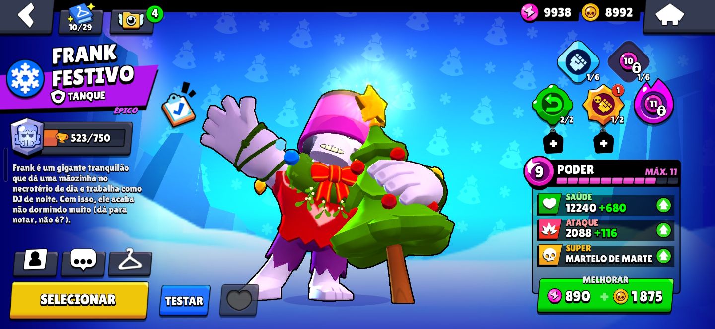 CONTA BRAWL STARS COM 16.485 TROFÉUS | 47 BRAWLERS | 80 GEMAS | 9K MOEDAS | ETC