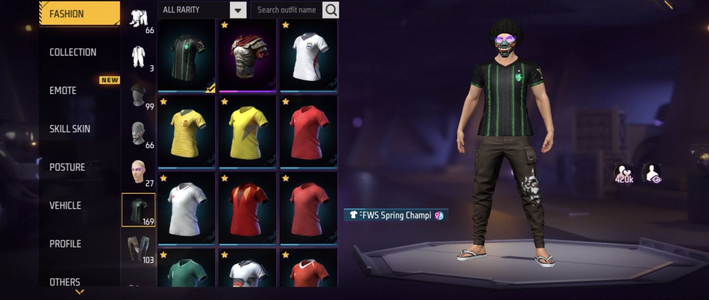 Conta Free Fire Lv. 65 | Boa apostado | Diversas Skins de Armas | 103 Calças |