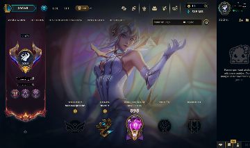 CONTA DE 2014 | LVL 671 | 197 SKINS | 245 ICONES | TODOS CAMPEÔES [FULL ACESSO]