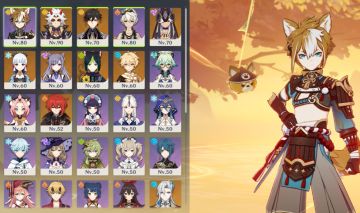 CONTA GENSHIN AR 55 - 50/50 - 10 T5 - FARM GEMAS, MUITA EXPLORAÇÃO
