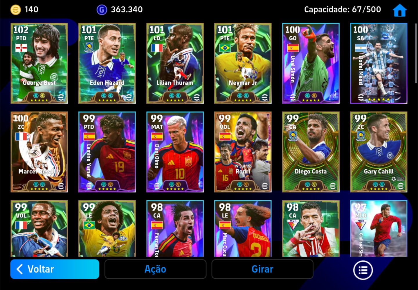 Conta EFOOTBAL 3300+
