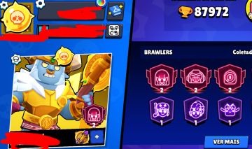 Conta brawl stars 88k (no seu email) + conta de clash royale bônus