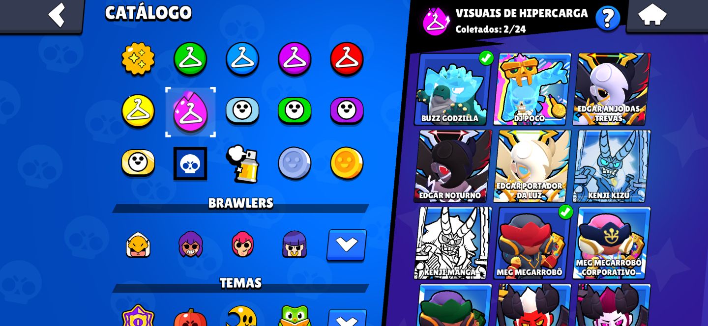 Conta de brawl stars com todos os brawlers, ideal pra iniciante!!