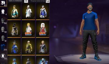 Conta de free fire focada em ap com ump roxa e prime 3