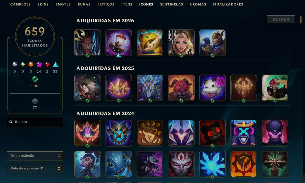 CONTA LOL + VALORANT