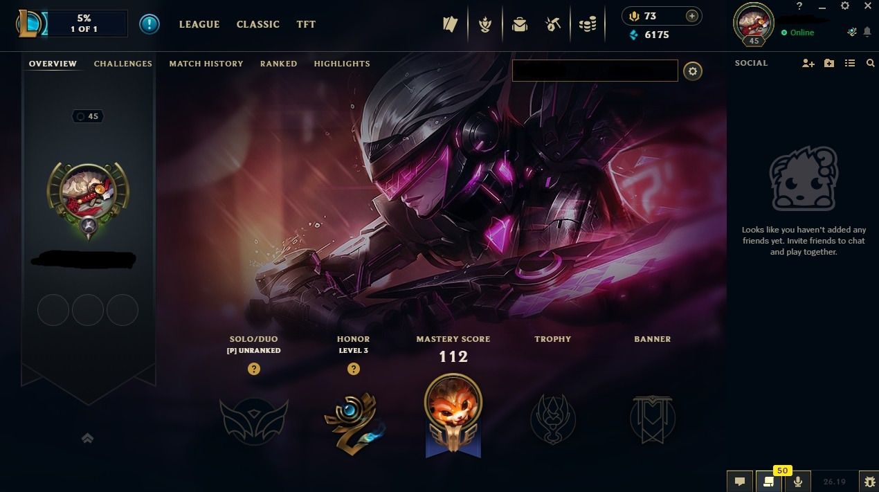 CONTA 2013 UNRANKED | 9 SKINS | 34 CAMPEÕES | LVL 45