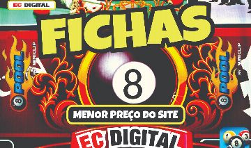[MAIS BARATO] FICHAS 8 BALL POOL ( MAIS VENDIDO)