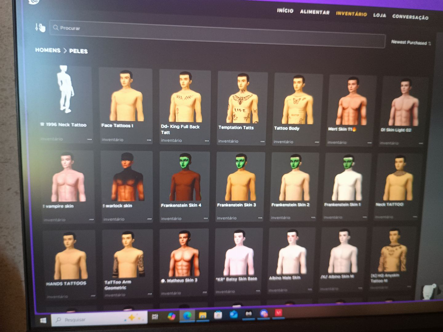 Conta imvu M/F conta +4 anos bom para s/0 emilysilva4252