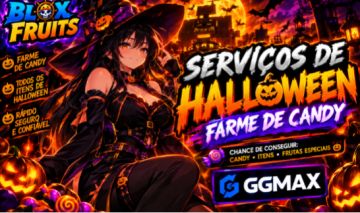 ((HALLOWEEN)) SERVIÇOS DE FARME DE CANDY NO BLOX FRUTIS
