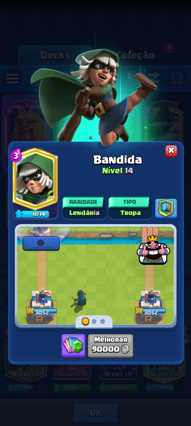 Conta CLASH ROYALE com BRUXA EVO LVL MAX