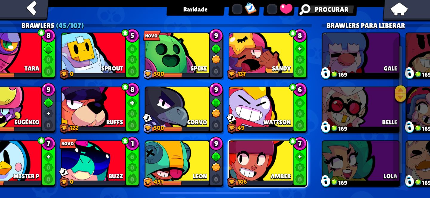 COMBO 3 CONTAS: BRAWL STARS + COC + CLASH ROYALE