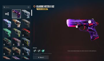CONTA VALORANT NIVEL 230 / VCT CLASSIC E TODOS OS AGENTES