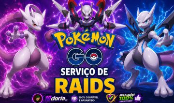 SERVIÇO DE RAIDS POKÉMON GO - MEWTWO!