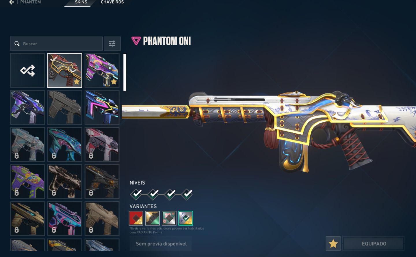 Conta de valorant com 990 Reais gastos rank Diamant 1 com mt skins