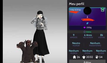 Conta avakin life lvl 43 unissex (mais conteúdo feminino)