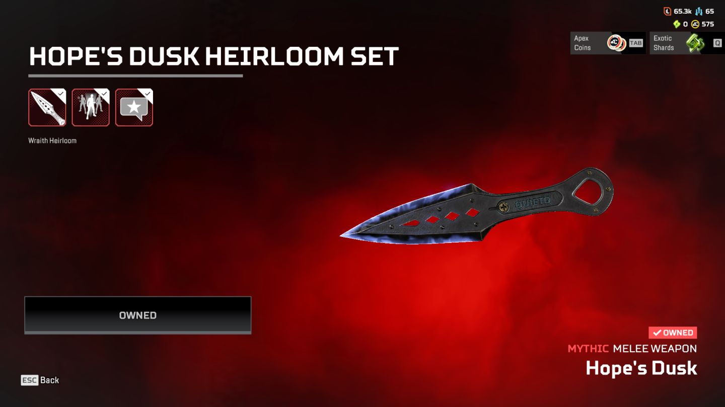 CONTA APEX LEGENDS | 5 HERANÇAS (KATANAS & KARAMBIT) | 467 LENDÁRIOS +