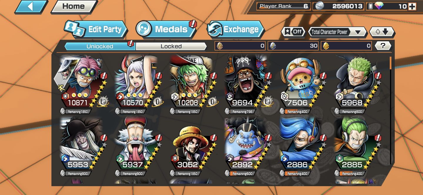 Conta de opbr com Yamato 100