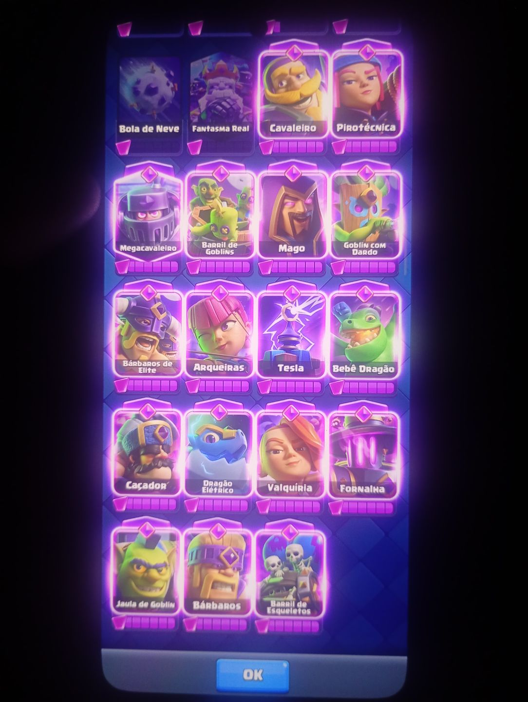 Conta no Clash upada