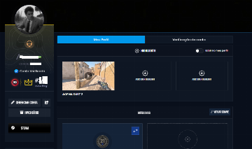 Conta gamers club cs2 level 21 e 10 faceit