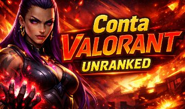 Contas unranked Valorant