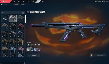 CONTA VALORANT FA | PICO PLATINA 3 | VANDAL SOLARSTRIDE | NÍVEL 53