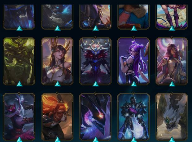 Conta LoL com viego exaltado e +200 skins