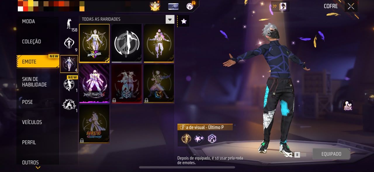 CONTA COM QUASE 1K DE PEITORAL PRIME 8 MUITO GEMADA
