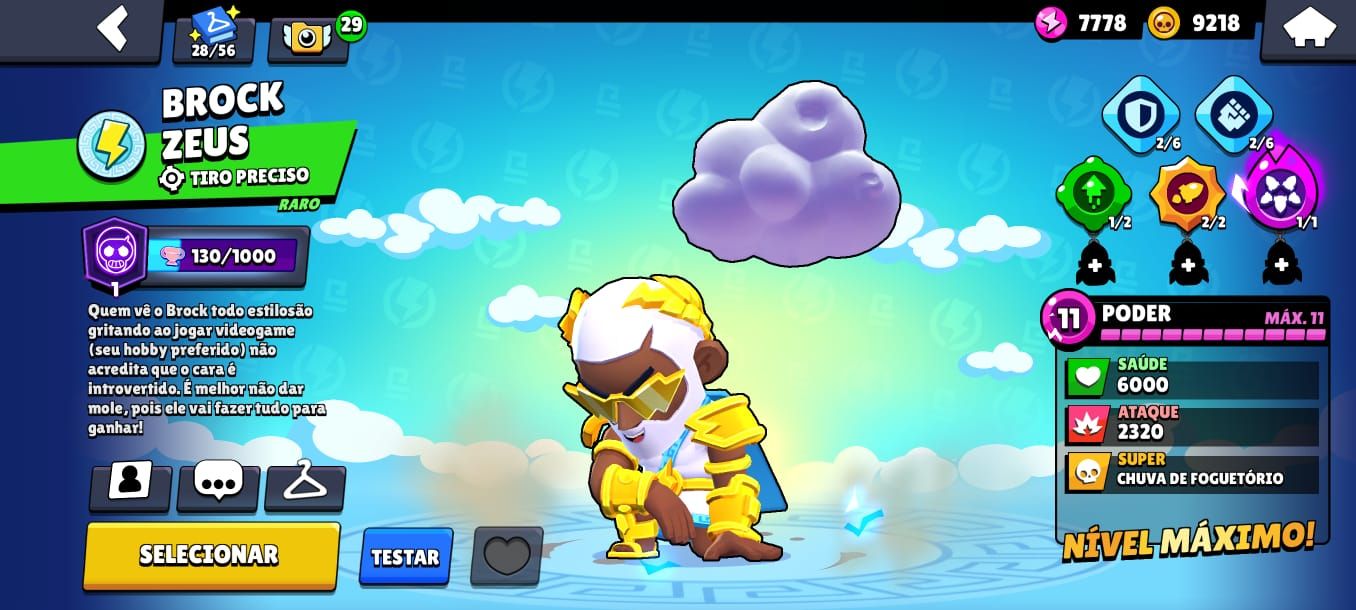 Conta Brawl Stars ultra gemada com quase todos os brawlers!!!