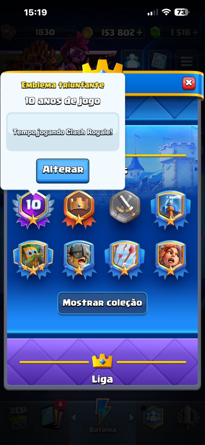 CONTA CLASH ROYALE 13.881 Troféus | 122/123 | 22/43 Evo | 7/18 Heróis