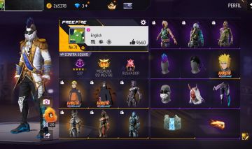 CONTA DE FREE FIRE, FULL ATT, ANGELICAL