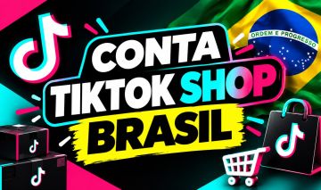 Conta tiktok shop brasil 10k