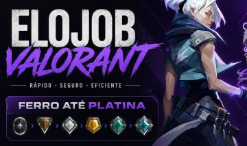 ELOJOB VALORANT BARATO E RÁPIDO | OURO AO PLATINA |