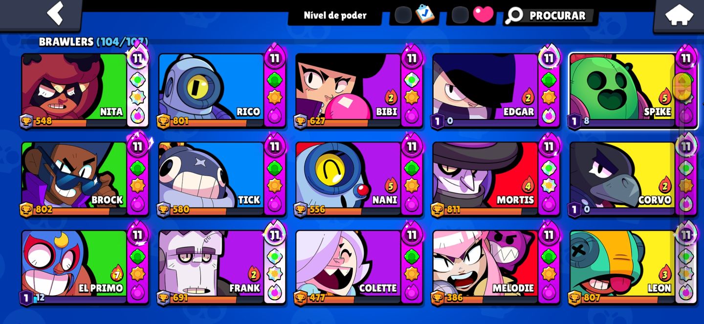 CONTA BRAWL STARS À VENDA | +250 SKINS | +39K TROFÉUS