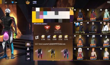 CONTA FREE FIRE (GEMADA)